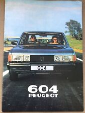 Peugeot 604 market for sale  COLCHESTER