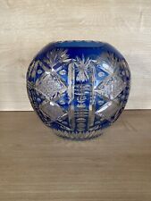 Vase boule cristal d'occasion  Fesches-le-Châtel