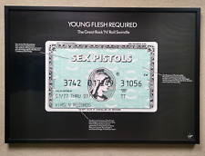 sex pistols poster for sale  MANNINGTREE