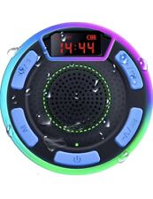 Used, Bluetooth Speaker Waterproof Shower Speaker, TESTED WORKS LED Blue.NO POWER CORD for sale  Shipping to South Africa