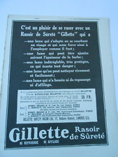 1911 gillette safety d'occasion  Expédié en Belgium
