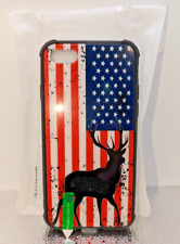 Capa telefone bandeira americana com veado iPhone 7 e 8 comprar usado  Enviando para Brazil