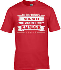 Climber mens personalised for sale  ENFIELD