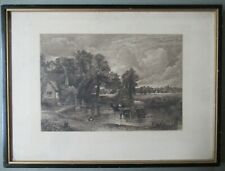 Antique etching constable for sale  BODMIN