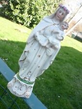 Vierge biscuit porcelaine d'occasion  Puy-Guillaume