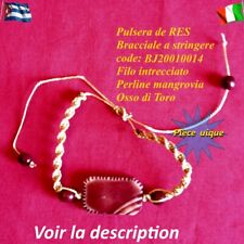 Bracelet perles mangrove usato  Catania