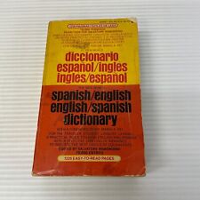 Spanish english dictionary for sale  Winnsboro