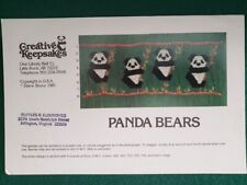 Smocking plate panda for sale  Columbia