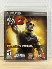 WWE '12 - The People's Edition PS3 - PROBADO (Código caducado) segunda mano  Embacar hacia Argentina