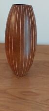Mango wood vase for sale  SOUTHAMPTON