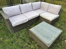 Rattan shape sofa for sale  STOKE-ON-TRENT