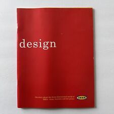 Raro Folleto de Historia de Diseño Democrático de IKEA 1996 Muebles Escandinavos segunda mano  Embacar hacia Argentina
