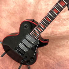 Guitarra elétrica personalizada Les Paul Red Binding captador EMG Black Beauty estoque comprar usado  Enviando para Brazil