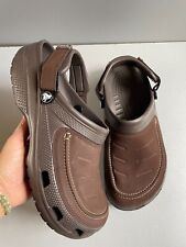mens Crocs Yukon Vista double brown clogs M11 uk 10 eur 45-46 for sale  Shipping to South Africa
