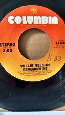 Willie nelson remember for sale  Reading