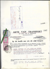 Documento de receita de transporte de van da África Austral Akte 1967 comprar usado  Enviando para Brazil