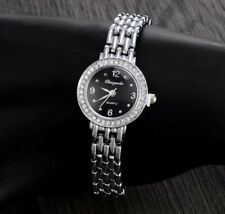 Ladies Womens Bracelet Watches Silver Wrist watch Analogue Stainless Steel for sale  Shipping to South Africa