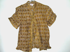Mustard ochre blouse for sale  Shipping to Ireland