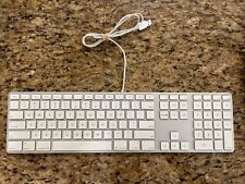 Apple A1243 Wired Aluminium Keyboard - White - Read, used for sale  Shipping to South Africa