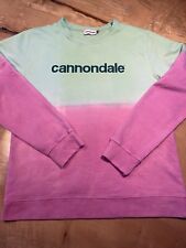Moletom Cannondale Bikes Color Block gola redonda tamanho médio rosa/verde logotipo comprar usado  Enviando para Brazil
