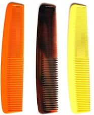 Usado, Pentes de cabelo Duralon 8" (21cm) GRANDE plástico forte e flexível comprar usado  Enviando para Brazil