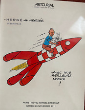 Tintin hergé artcurial d'occasion  Expédié en Belgium