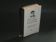 Pléiade marcel proust d'occasion  Fondettes