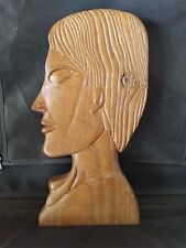 Statua legno decorazione usato  Sarzana
