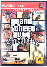 Grand Theft Auto San Andreas 2004 PlayStation 2 videogame manual pôster mapa estojo comprar usado  Enviando para Brazil