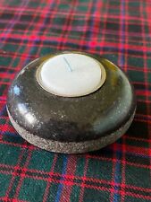 Rare Burnock Water, Scots Granite, Mini Curling Stone Tealight holder 3.5” diam. for sale  Shipping to South Africa