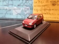 1/43 Fiat Seicento 600 my 1999 bordeaux rosso impero empire red  prof. repainted na sprzedaż  Wysyłka do Poland