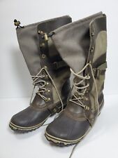 Sorel Conquest Carly Boot, Green/Tan/Brown, Womens 9.5 Great Shape for sale  Union Dale