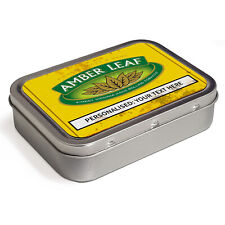 Personalised tobacco tin for sale  BRIDGNORTH