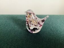Glass bird clear for sale  CHICHESTER