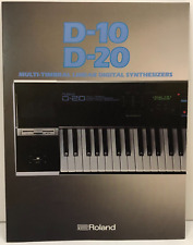 Roland synthesizer brochure for sale  Portland