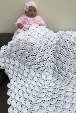 White hand crochet for sale  MORPETH