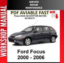 Ford Focus 2000 2001 2002 2004 2005 2006 servicio manual taller de reparación segunda mano  Embacar hacia Mexico