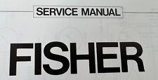 Fisher service manuals for sale  Vestal