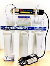 Depuratore acqua potabile 5 STADI purificatore con lampada 6 watt con rubinetto  comprar usado  Enviando para Brazil