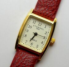 Usado, RELOJ DE CUARZO DE CUERO ROJO ETERNAL LOVE DE COLECCIÓN segunda mano  Embacar hacia Argentina