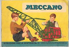 meccano 2 scatole usato  Italia