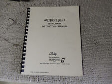 Astron belt bally for sale  Santa Ana