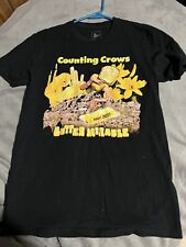 Camiseta Preta Masculina Counting Crows Butter Miracle 2021 Tour Média Rock comprar usado  Enviando para Brazil