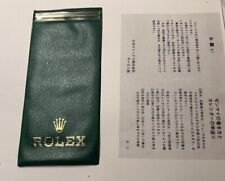 Rolex service etui gebraucht kaufen  Zernien