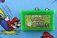 NINTENDO GAME BOY ADVANCE GBA POKEMON EDICION VERDE HOJA ORIGINAL PAL ESPAÑA comprar usado  Enviando para Brazil