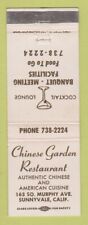 Matchbook cover chinese for sale  USA
