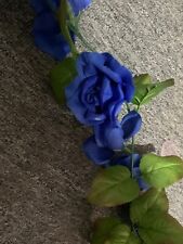 6ft Flower Garland Blue Wedding Tea Events One Shower  Great Condition Used Once for sale  Shipping to South Africa