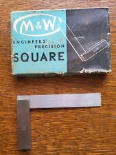 Usado, Moore & Wright No. 400- B S 939 4 1/4" Engineers' Precision Square England comprar usado  Enviando para Brazil