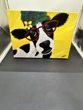 Cow red glasses for sale  Dora