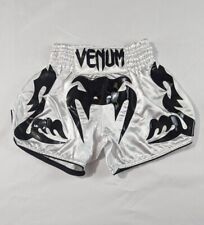 Shorts Venum Bangkok Inferno Muay Thai XS extra pequeno branco kickboxing MMA comprar usado  Enviando para Brazil